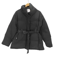 LE CIEL BLEU ルシェルブルー　黒 ダウンコート 38 LE CIEL BLUE ルシェルブルー ダウンジャケット 黒