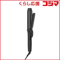 【 新品 未開封 】   テスコム カールアイロン 38mm 120～200℃ 海外対応 交流(コード)式 ブラック TM364A-K 未使用 送料無料