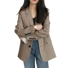 [Matreeglam] テーラードジャケット レディース ジャケット カジュアル アウター 無地 長袖 スーツ ジャケット 入学式 卒業式 入園式 春夏秋 薄手 通勤 ビジネス フォーマル