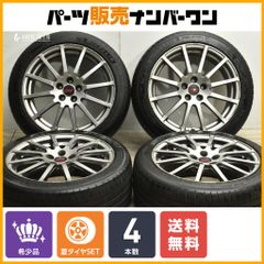 【希少】 STI 純正 オプション 17in 7.5J +48 PCD100 ミシュラン 225/45R17 フォレスター インプレッサ スタッドレス用にも BRZ レガシィ 