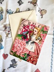 不思議の国のアリス アリスのグリーティング カード Alice  イギリス製