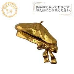 CHANEL ベレー帽　ブローチ　正規品 horita78_66441