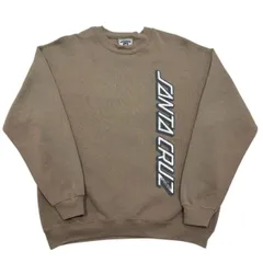 90s santa cruz クルーネック｜USA製 ベージュ Lサイズ