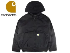 CARHARTT カーハート J130 LOOSE FIT WASHED DUCK INSULATED ACTIVE JACKET BLACK ウォッシュドダック アクティブジャケット ブラック 22331