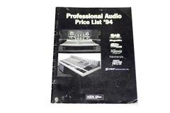 Professional Audio ’94 カタログ CAD Hookup