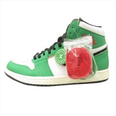 ナイキ NIKE ウィメンズ エアジョーダン1 レトロ ハイ OG ラッキーグリーン WMNS AIR JORDAN 1 RETRO HIGH OG スニーカー シューズ 靴 DB4612-300 28.5cm 緑 メンズ レディースのサムネイル