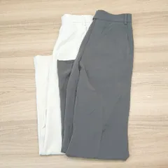 ◇ 《 LOWRYS FARM まとめ売り2点セット サイズM バックウエストゴム ストレートパンツ レディース 》 E  【1308290067765】