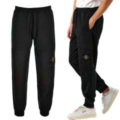 18 STONE ISLAND ストーンアイランド 811564020 V0029 ブラック スウェットパンツ size M