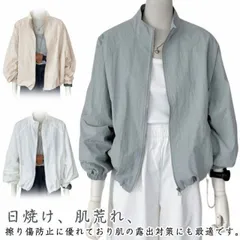 ラッシュガード ジャケット レディース UVカット 長袖 スタジャン ブルゾン 紫外線対策 夏用 ひんやり 接触冷感 薄手 ジャケット 吸汗速乾 日焼け防止 ジャンパー 冷房対策 無地 軽量 ジップア