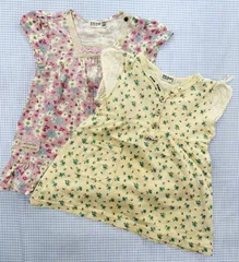 【まとめ売り 女の子】ラグマート RAG MART ワンピース 2枚セット 80cm 子供服 中古