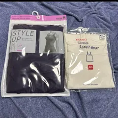 スタイルアップ　キャミソール　シームレス　ユニクロ　Mサイズ+キャミ