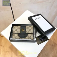 【極美品 現行型】GUCCI グッチ ウォレット 折り財布 小銭入れ