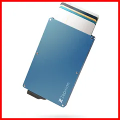 【迅速】 キャッシュレスに最適化 クレジットカードケース スキミング防止 磁気防止 スライド式 スリム 薄型 ルミニウム メンズ レディース パシフィックブルークリップ無し