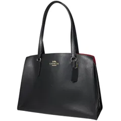 未使用級☆ COACH C4077 テイタム キャリーオール40 A4収納可 黒
