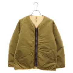 VISVIM (ヴィスヴィム) 15AW IRIS LINER JKT アイリス ライナーリバーシブルジャケット カーキ/アイボリー 0115205013031のサムネイル