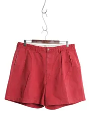 【お得なクーポン配布中!】 90s ポロ ラルフローレン コットン チノ ショートパンツ メンズ 36 古着 オールド ショーツ 短パン ツータック チノパン ポロチノ ゆったり