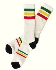 【クッション性抜群】【新品】VISE REDTAiL バイス レッドテイル 24_RT Full Pile Socks【NT-RR】【サイズ 25〜28】パイル地 ソックス 靴下 ナチュラル/レッド/イエロー/グリーン ハーレーダビッドソン