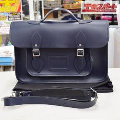 Zatchels　ザッチェルズ　サッチェルバッグ　14.5インチ　カラーネイビー　湘南台店