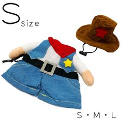 ハロウィン＊新品＊  新作 小型犬服　サイズＳ 超可愛い　ペット服　コスプレ　カウボーイ　カウガール　テキサス　撮影会　目立つ　犬服　猫服　犬用シャツ　ペット用品　ネコ雑貨 フォロー割  G321
