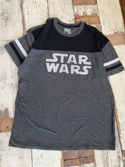 STAR WARS スターウォーズ Tシャツ 半袖 ロゴ　XL 黒 ブラック