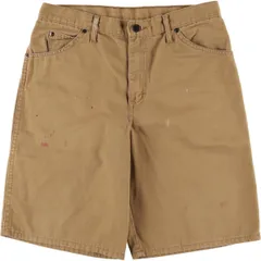 古着 ディッキーズ Dickies ダック地 ワークショーツ ハーフパンツ メンズw33相当/eaa576684