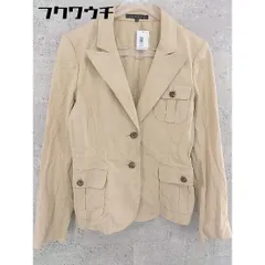 ◇ Theory セオリー 2B シングル 長袖 テーラード ジャケット サイズ2 ベージュ系 レディース 【中古】 【1002802156793】