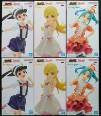 プライズ  西尾維新アニメプロジェクト 物語 シリーズ ESPRESTO Sweet Bloom 八九寺真宵 斧乃木余接 忍野忍 6体セット 美少女フィギュア まとめ