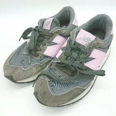 ◇ Θ NEW BALANCE ニューバランス 237シリーズ スニーカー サイズ24 グレー ピンク レディース E  【1502200002437】