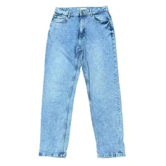 ZARA ストレッチ ハイウエスト ルーズ テーパードデニム ライトブル レディースL サイズ38 ザラ