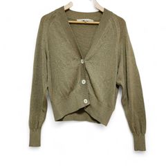 自由区　サイズ38　カーディガン　ベージュ