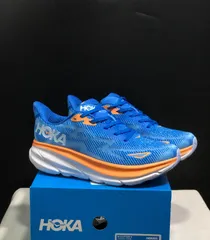 HOKAONEONE CLIFTON 9 クリフトン 9 スニーカー ランニングシューズ ランニング マラソン ランシュー ブルー