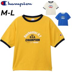 チャンピオン 半袖 Tシャツ レディース Champion リンガーTシャツ 涼感 キシリトール加工 夏T 盛夏 トリムTシャツ 女性 レトロ スポーティ アメカジ 服 レディースTシャツ 半袖シャツ レディースウエア トップス/CW-B316