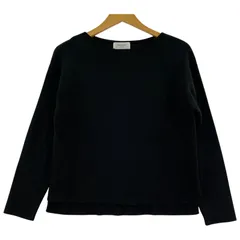 OPAQUE.CLIP オペークドットクリップ ニットカットソー size36/S/ブラック
