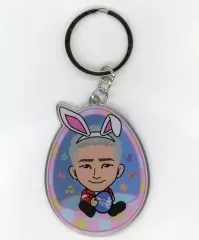 【中古】キーホルダー・マスコット(男性) 陣(THE RAMPAGE) プチキャラメタルキーホルダー イースター2019 ver. EXILE TRIBE STATION オンラインカプセル