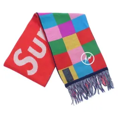 Supreme シュプリーム マフラー uniform experiment ユニフォームエクスペリメント × fragment フラグメント マフラー マルチカラー系【中古】のサムネイル