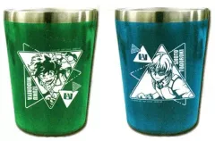 【中古】マグカップ・湯のみ 緑谷出久＆轟焦凍 ステンレスタンブラー2個セット 「僕のヒーローアカデミア」