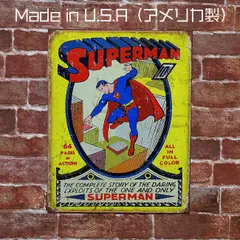 【匿名配送】ブリキ看板　SUPERMAN スーパーマン コカコーラ　バッドマン 匿名配送】ブリキ看板 SUPERMAN スーパーマン コカコーラ