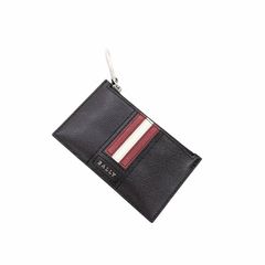未使用品 BALLY バリー コインケース カードケース フラグメントケース TENLEY ブラウン ライン