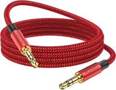 MOSWAG オーディオケーブル0.5メートル（0.5m） 3.5mm aux