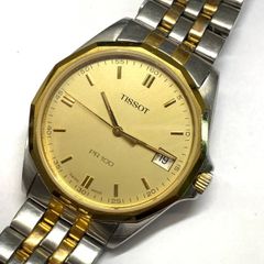TISSOT PR100 クォーツ 純正ブレス 多角形ベゼル 電池交換済み - メルカリ