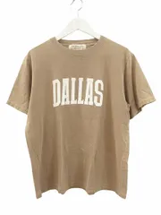 MUSE de Deuxieme Classe レミレリーフDALLASTシャツ 送料無料【REMI RELIEF/レミレリーフ】DALLAS Tシャツ(BROWN
