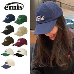 EMIS エミス ベースボールキャップ★韓国の人気 ★帽子 海外並行輸入品　アウトドア ゴルフ　日焼け防止　紫外線対策　CAP キャップ レディース メンズ 深め