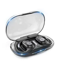 【数量限定】ワイヤレスイヤホン bluetooth5.4 OWS 耳掛け式 音漏れの改善・無感装着・音質の進化】 開放型 最大40時間連続再生 耳を塞がない 【2025オープンイヤー究極進歩版 スポーツ 骨伝導よりに革新 自動ペアリング bluetooth T