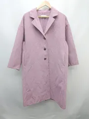 ◇ AZUL BY MOUSSY アズールバイマウジー くすみカラー 長袖 チェスターコート サイズS ピンク レディース P  【1310020000645】のサムネイル