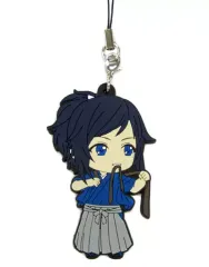 【中古】ストラップ(キャラクター) 大和守安定 -花丸- 内番コーデVer. ねんどろいどぷらす ラバーストラップ 「刀剣乱舞-ONLINE- ねんどろいどこ～で 大和守安定 -花丸- 内番コーデ」 GOODSMILE ONLINE SHOP購入特典