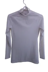 UNDER ARMOUR(アンダーアーマー) 長袖モックネックシャツ 白 レディース M ゴルフ用品 2505-0979 中古