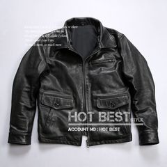 ゲ*ツ様 定価18万GABRIEL 最上級ナッパ カウハイド レザジャケット Amazon | [N-brand] GABRIEL 本革 メンズ 最上級ナッパ