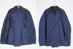 PAUL SMITHポールスミス メインライン 襟レザーダブルデザイン リバーシブルジャケット【M】【MJKA73057】