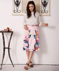 70%オフ！　noranoelバックプリーツスカート