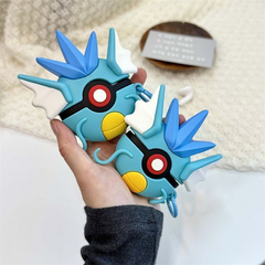 ギャラドス AirPods4ケース モンスターボール ストラップ付き イヤホンケース 可愛い AirPods Pro第2世代 AirPodsケース AirPodsProケース 
